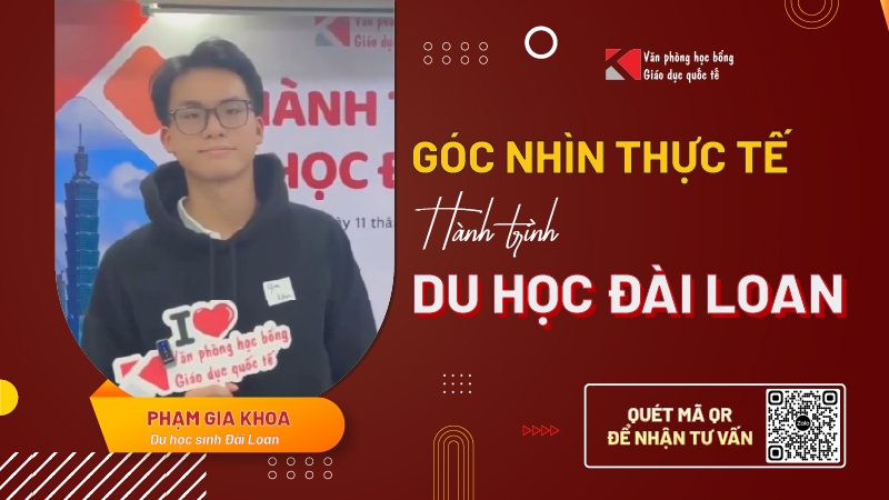 Phạm Gia Khoa: Hành trình chuẩn bị du học Đài Loan từ mái trường Lương Thế Vinh